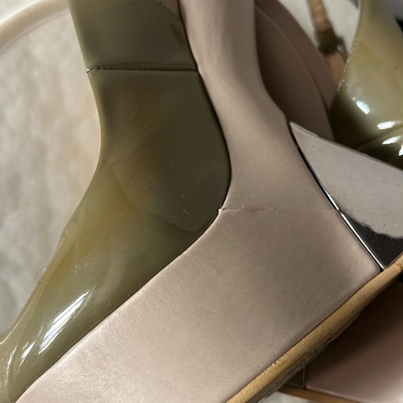 Sergio Amaranti made in Italy heelless platform shoes Women's Size 6 - Picture 6 of 9